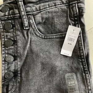 The Gap, Black/Grey, High Waisted Jeans